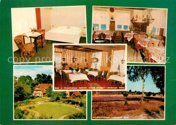 Evendorf Gast und Pensionshaus Heinrich Cordes Gastraeume Naturschutzpark Lueneb