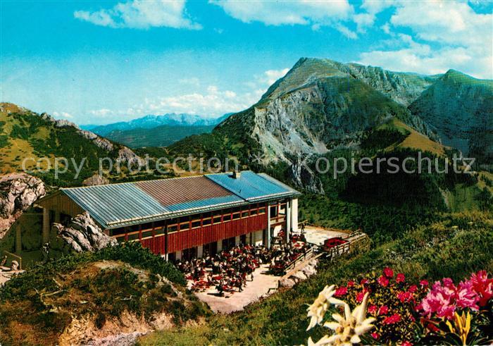 Koenigssee Aussichtsterrasse der Bergstation Jennerbahn