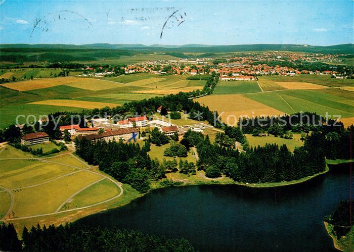 Clausthal-Zellerfeld Kurklinik Am Hasenbach der LVA Hannover Fliegeraufnahme