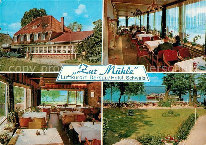 Dersau Hotel Pension Zur Muehle Gastraeume Park