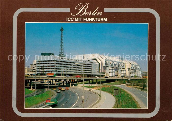 BERLIN CITY ICC Internationales Congress Zentrum mit Funkturm