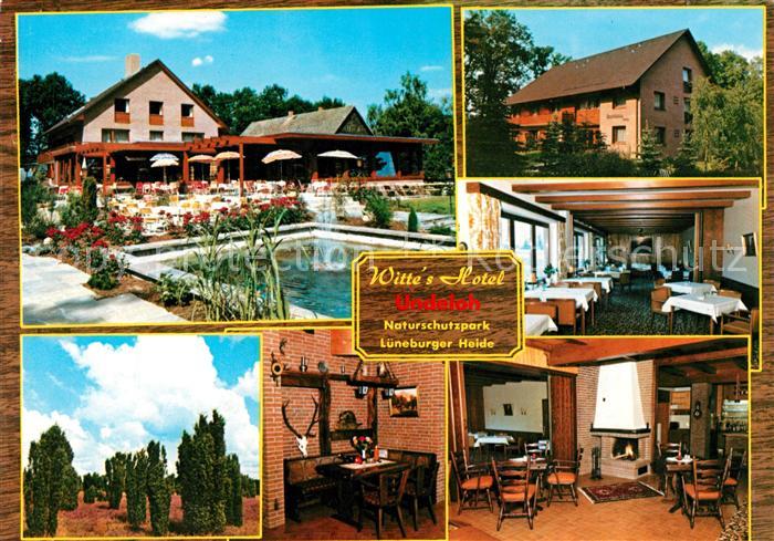Undeloh Wittes Hotel Gast und Pensionshaus Gastraeume Schwimmbad