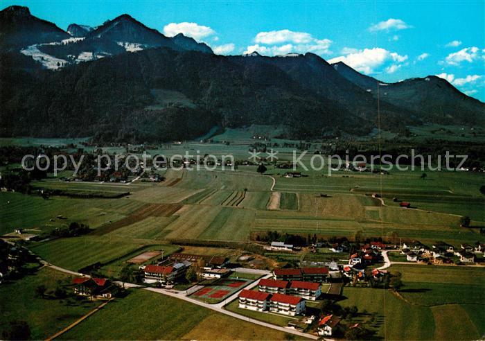 Grassau Chiemgau Sporthotel Achental Fliegeraufnahme