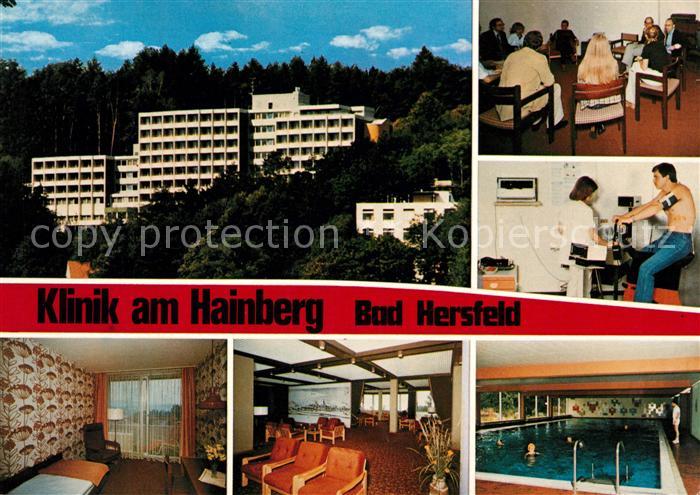 Bad Hersfeld Klinik am Hainberg Zimmer Foyer Hallenbad