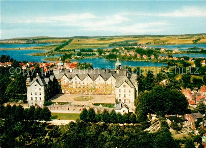 Ploen See Schloss Fliegeraufnahme