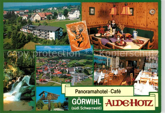 Goerwihl Panoramahotel Alde Hotz Wasserfall Panorama Speisesaal