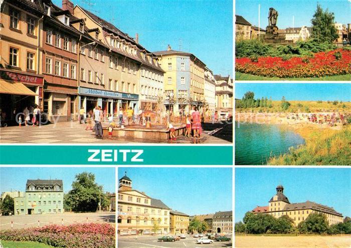 ZEITZ Sachsen-Anhalt Leninstrasse Platz der Jungen Pioniere Friedensplatz OdF De