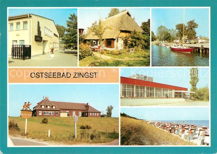 Zingst Ostseebad FDGB Restaurant Nordlicht Kate Hafen Kurhaus FDGB Ferienheim Cl
