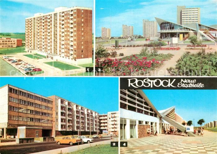 ROSTOCK CITY Neue Stadtteile Luetten Klein Evershagen Suedstadt