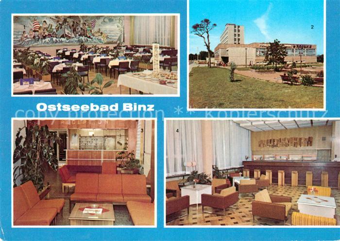 Binz Ruegen FDGB Urlauberrestaurant Ruegen Kleiner Speisesaal Aussenansicht FDGB