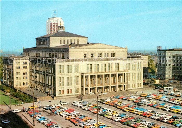 LEIPZIG Sachsen Opernhaus am Karl Marx Platz