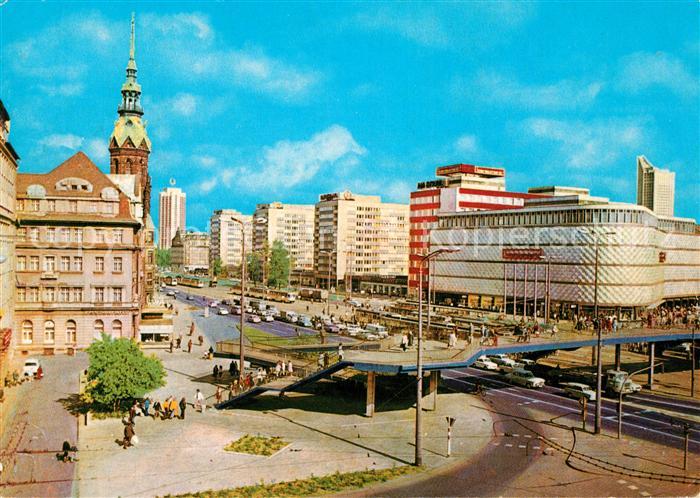 LEIPZIG Sachsen Warenhaus Konsument am Bruehl