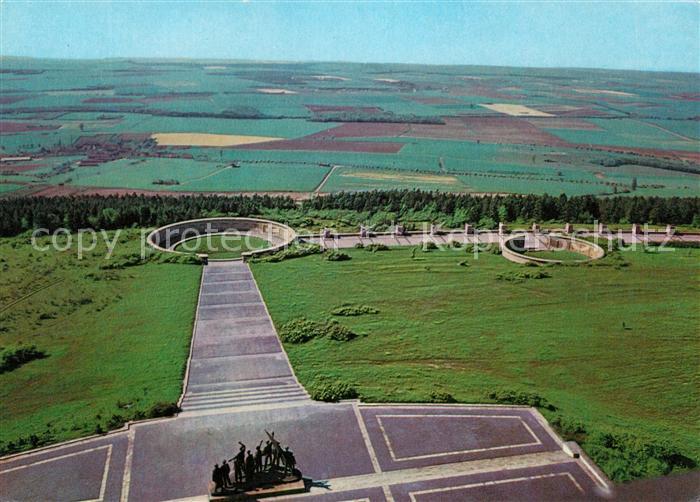 Buchenwald Weimar Nat Mahn und Gedenkstaette Blick vom Glockenturm