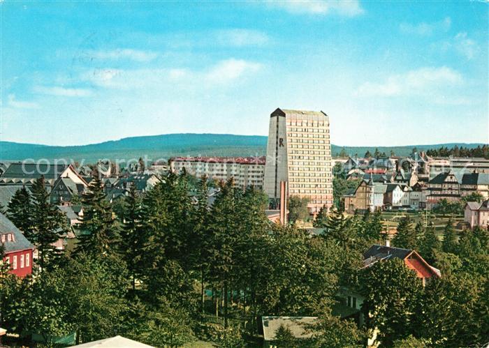 Oberhof Thueringen FDGB Erholungsheim Rennsteig