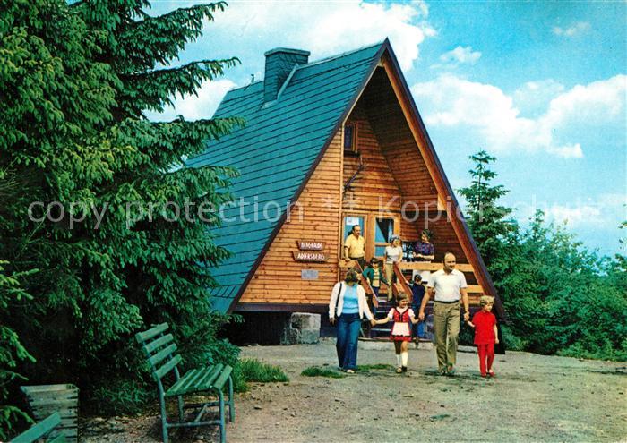 Suhl Thueringer Wald Bergbaude Adlersberg