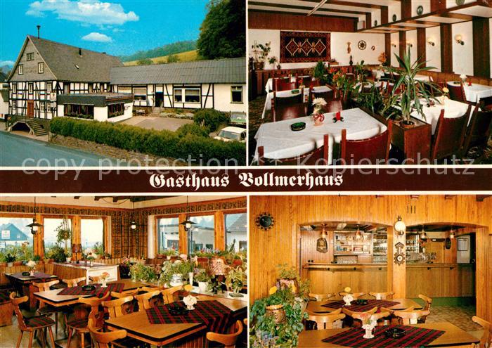 Hunswinkel Gasthaus Vollmerhaus Gastraeume