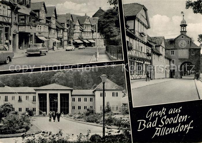 Bad Sooden-Allendorf Strassenpartie Stadttor