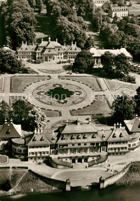 Pillnitz Schloss Pllnitz Fliegeraufnahme