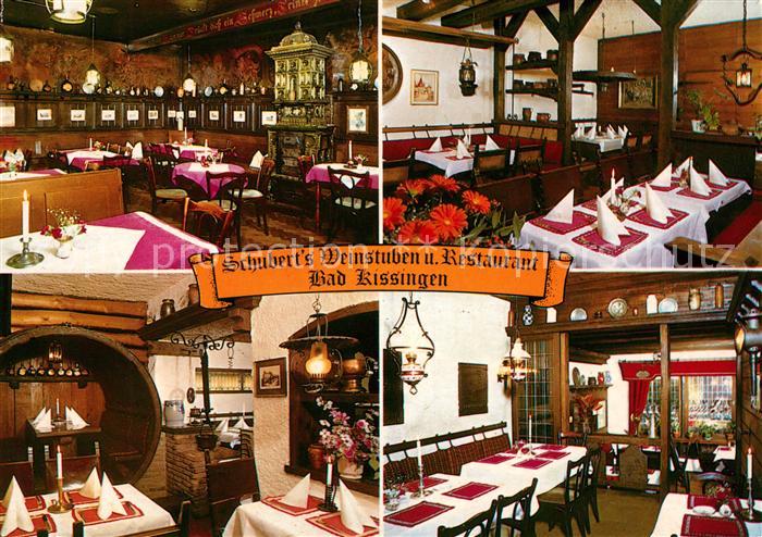 Bad Kissingen Schuberts Weinstuben Gastraeume