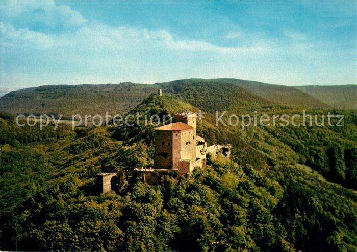 Annweiler Trifels Burg Trifels Fliegeraufnahme