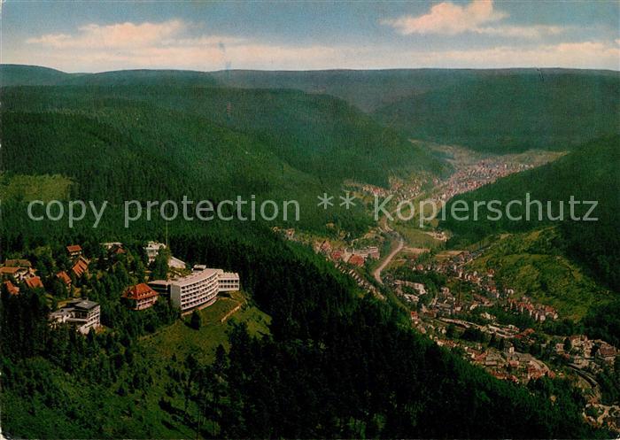 Wildbad Schwarzwald Fliegeraufnahme