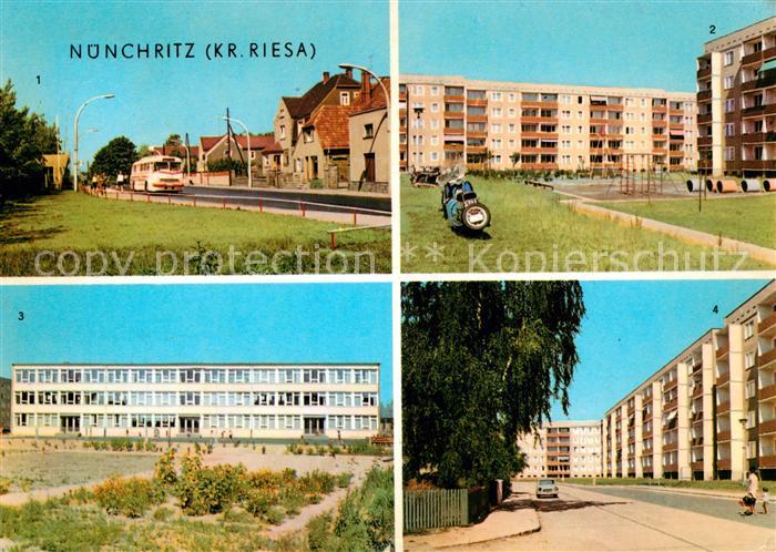 Nuenchritz Bushaltestelle Karl Liebknecht Ring Polytech Oberschule Karl Marx Str