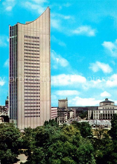 LEIPZIG Sachsen Hochhaus der Karl Marx Universitaet