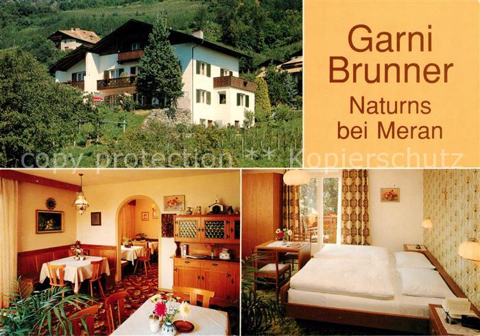 Naturns Garni Brunner Gaststube Gaestezimmer