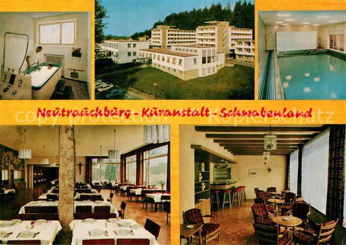 Neutrauchburg Kurklinik Schwabenland Hallenbad Speisesaal Bar