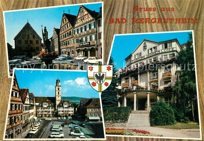 Bad Mergentheim Sanatorium Hohenlohe Marktplatz