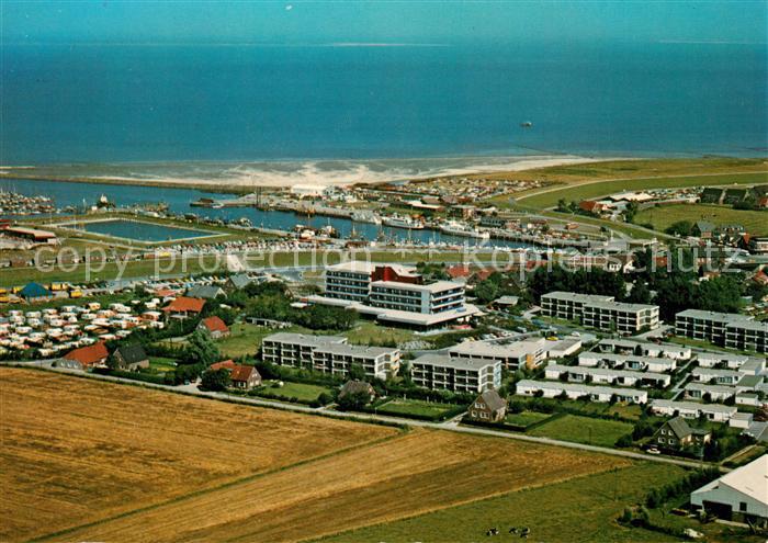 Bensersiel Fliegeraufnahme