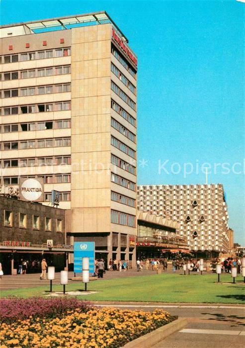 DRESDEN Elbe Interhotel Lilienstein und Centrum Warenhaus