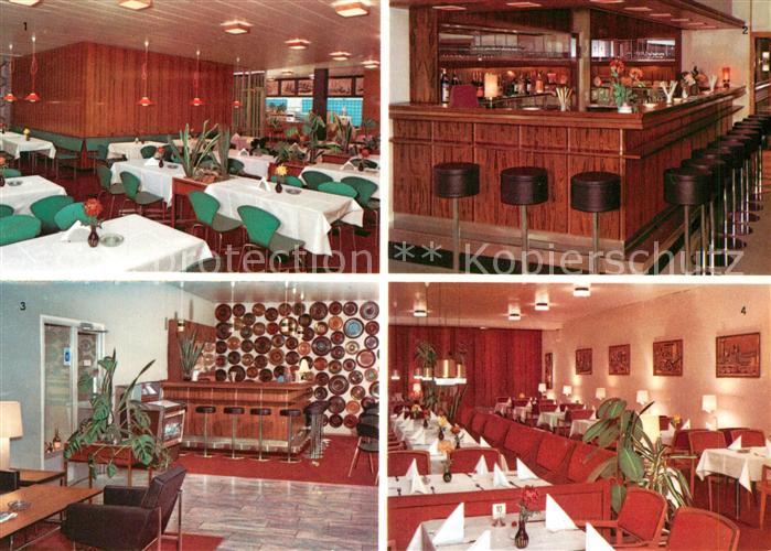 Sassnitz Ostseebad Ruegen Mitropa Ruegen Hotel Bar Gastraeume