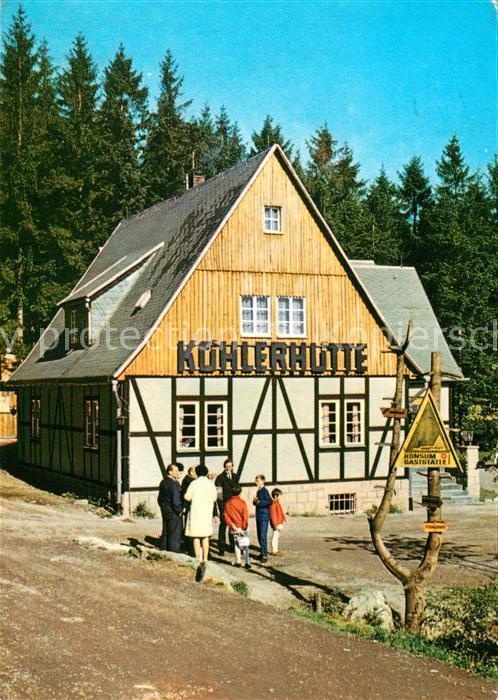 Sosa Erzgebirge Gaststaette Koehlerhuette