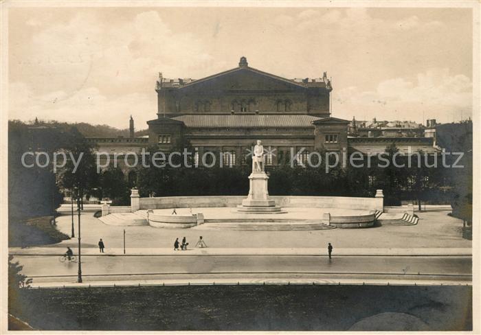 BERLIN  CITY Staatsoper Platz der Republik und Moltkedenkmal