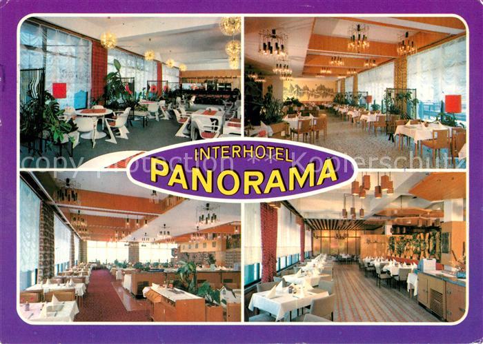 Oberhof Thueringen Interhotel Panorama Klubbar Restaurant Rennsteig und Thuering