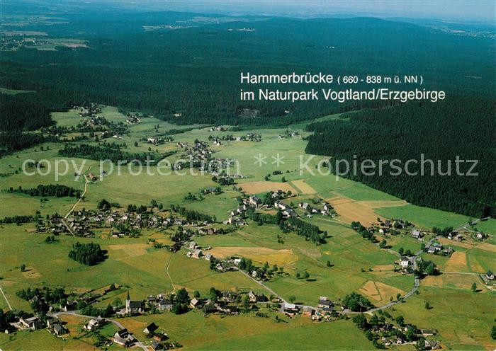 Hammerbruecke Fliegeraufnahme