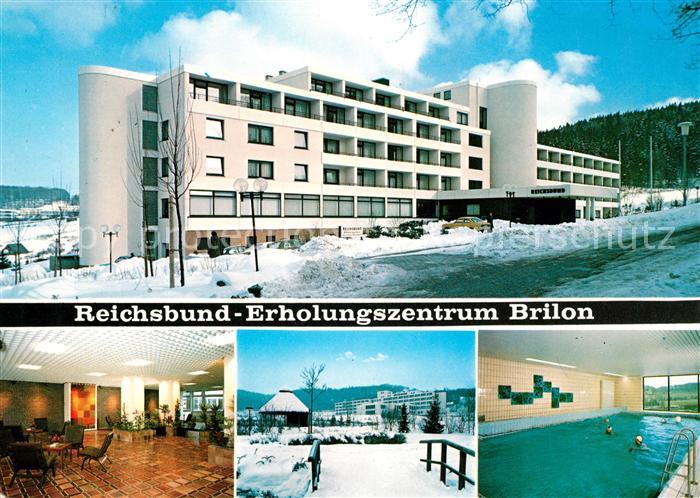 Brilon Reichsbund Erholungszentrum Foyer Hallenbad