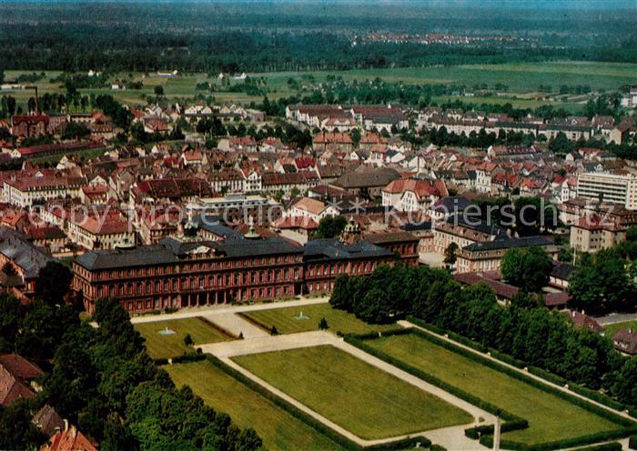 Rastatt Schloss Fliegeraufnahme