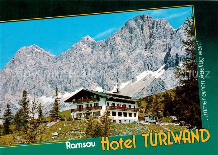 Ramsau Dachstein Steiermark Hotel Tuerlwand mit Dachsteinsuedwandbahn