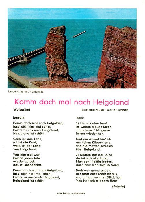 Helgoland Lange Anna mit Nordspitze