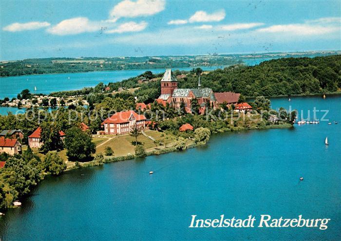 Ratzeburg Dom und Heimatmuseum Fliegeraufnahme