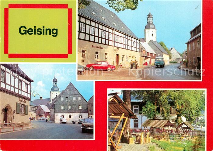 Geising Erzgebirge Hauptstrasse Geisinghof