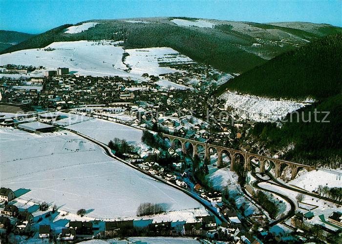 Willingen Sauerland Fliegeraufnahme Viadukt
