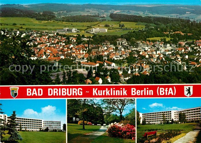 Bad Driburg Panorama Kurklinik Berlin BfA