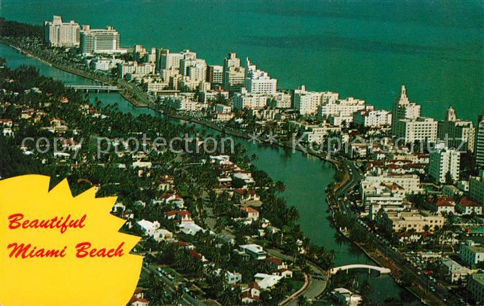 Miami Beach Fliegeraufnahme