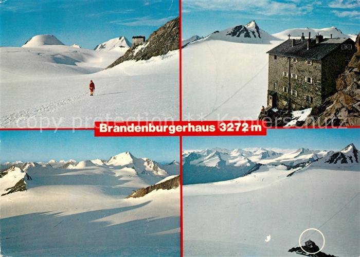 Brandenburgerhaus Hint Hintereisspitze Weisskugl