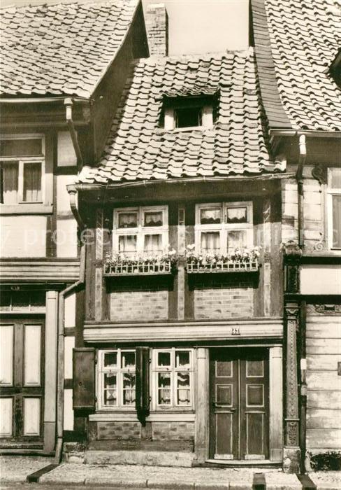 Wernigerode Harz Kleinste Haus