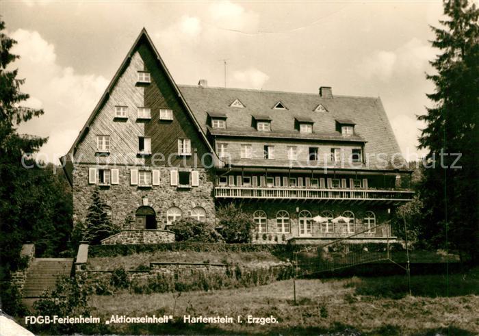 Hartenstein Zwickau Ferienheim Aktionseinheit