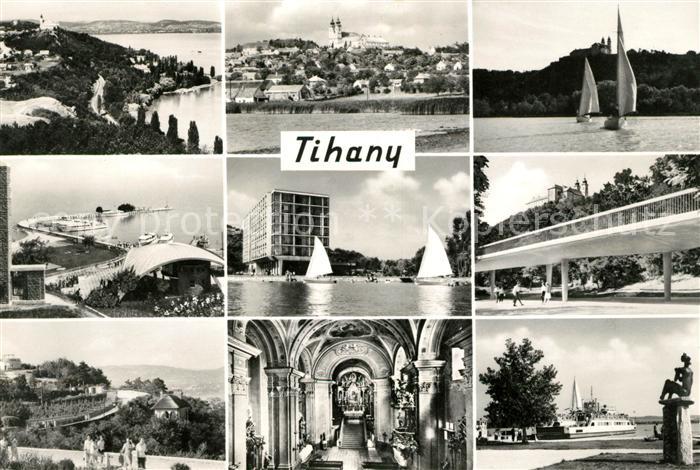 Tihany Segelboot Bruecke